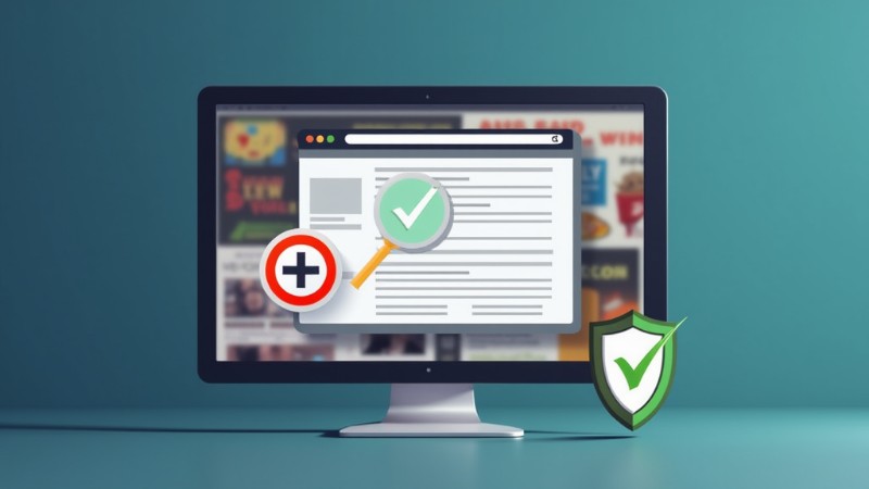 Comprehensive Guide to Enhancing Online Security and Privacy with Ad-Blocking Tools, Concept art for illustrative purpose, tags: digitale - Monok