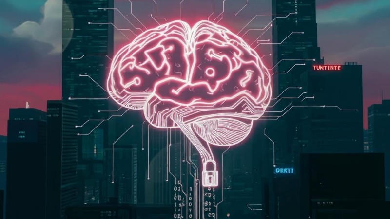 Cybersecurity in 2025: Biggest Threats & Challenges Ahead! #cybersecurity - Digital concept art for illustrative purpose, tags: hybriden - Monok